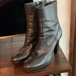 Marc Fisher heeled black boots